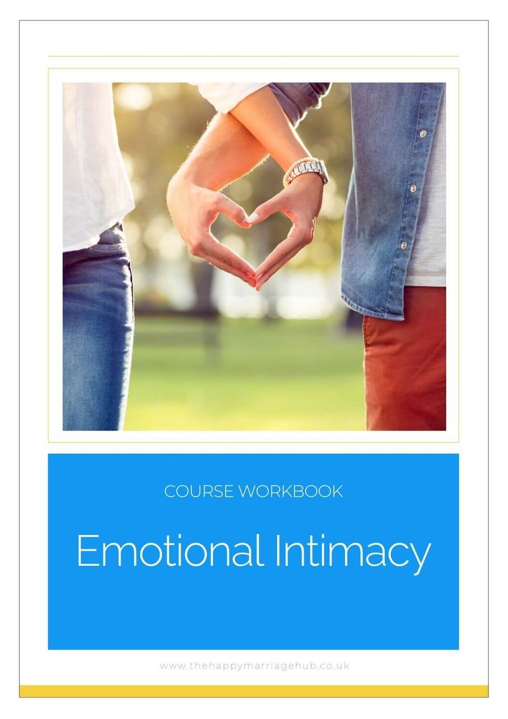 Illustration of the Emotional Intimacy Workbook.