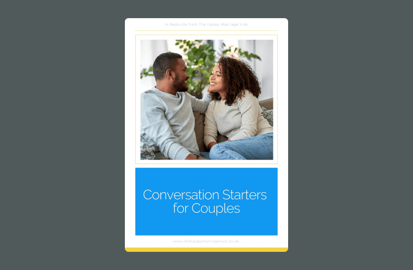Illustration of the free resource Conversation Starters for Couples